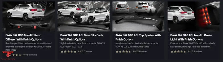 LARTE BMW X5 G05 LCI BODY KIT