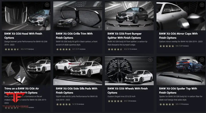 LARTE BMW X6 G06 BODY KIT