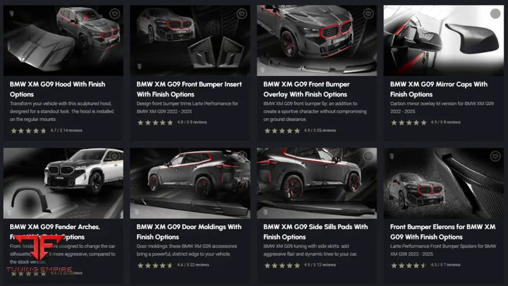 LARTE BMW XM BODY KIT