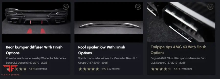 LARTE MERCEDES GLE COUPE C167 BODY KIT