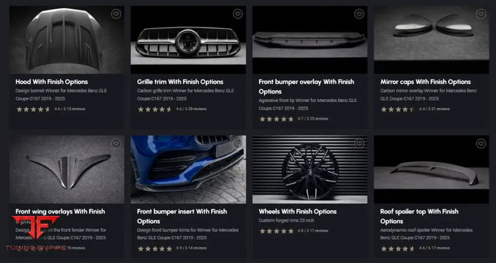 LARTE MERCEDES GLE COUPE C167 BODY KIT