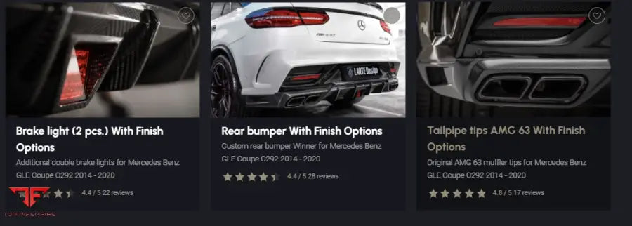 LARTE MERCEDES GLE COUPE C292 BODY KIT