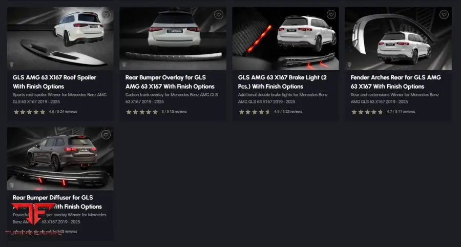 LARTE MERCEDES GLS 63 AMG X167 BODY KIT