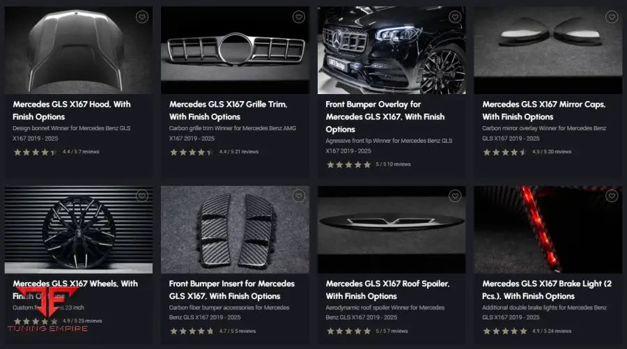 LARTE MERCEDES GLS X167 BODY KIT