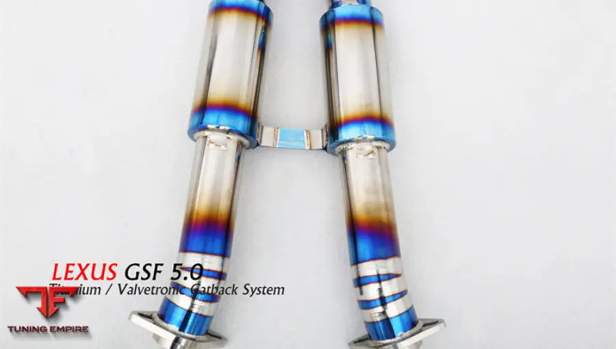 Lexus Gsf 5.0 Titanium Valvetronic Exhaust System
