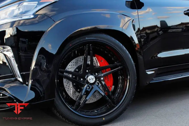 LEXUS LX570 BODY KIT WITH WHEELS