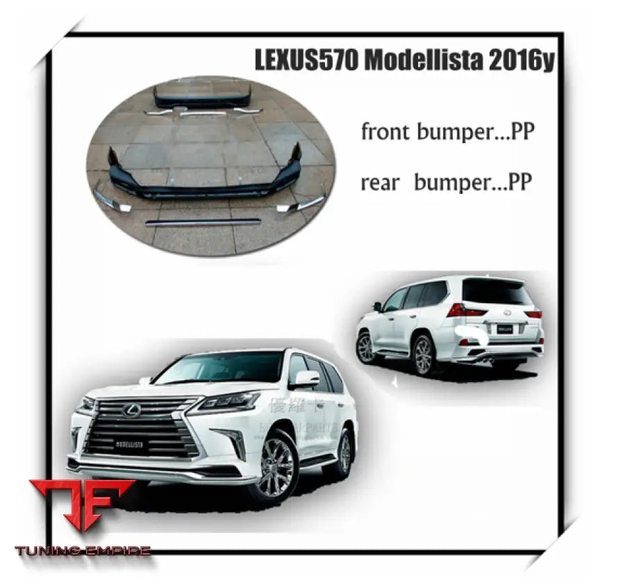LEXUS LX570 MODELLISTA BODY KIT 16Y