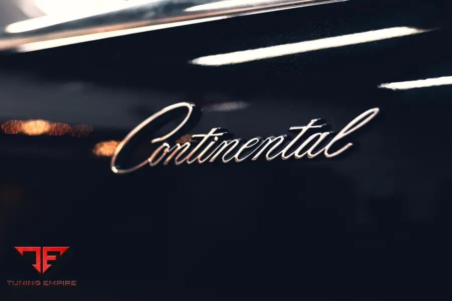 LINCOLN CONTINENTAL FORGED WHEELS AND EXHAUST SYSTEM