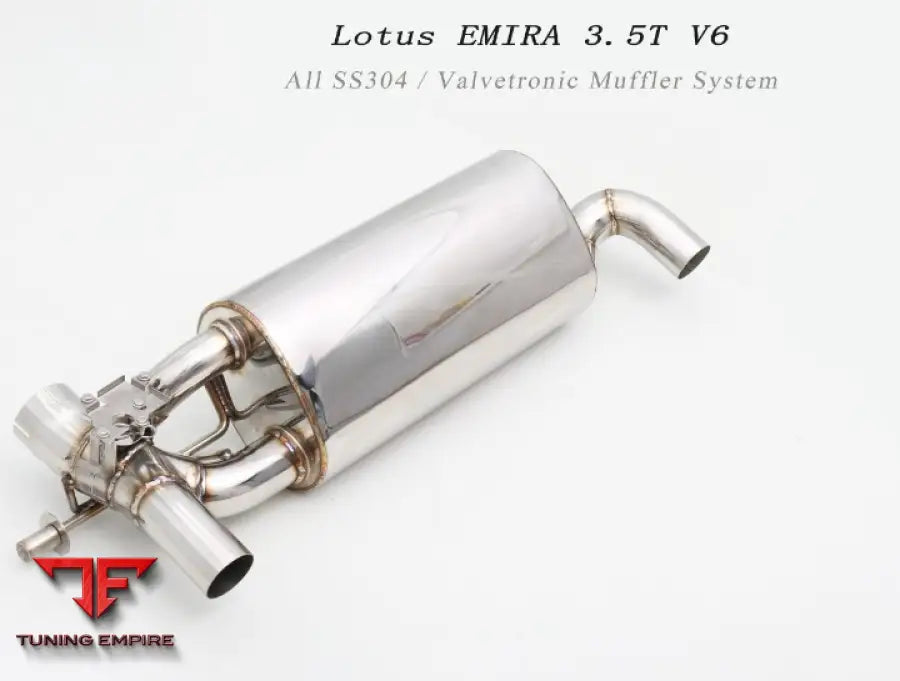 Lotus Emira 3.5T V6 All Ss304 Valvetronic Exhaust System