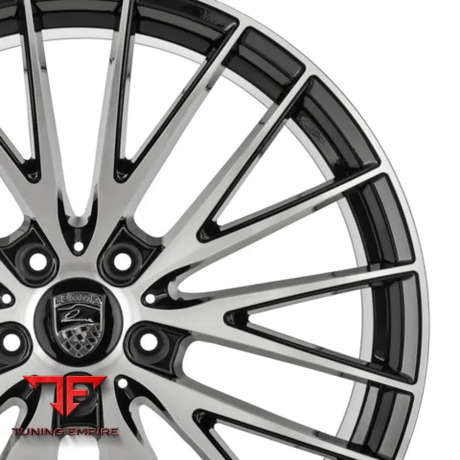 LUMMA CLR 22 LX black/front polished