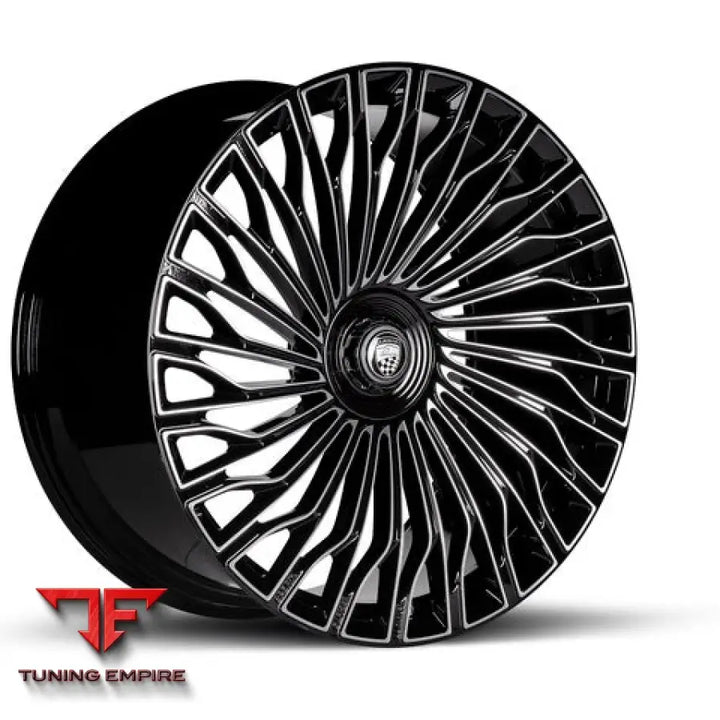 LUMMA CLR 24SPORT black/front polished