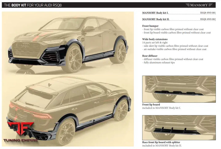Mansory Audi Rsq8