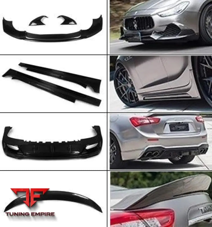 MASERATI GHIBLI CARBON FIBER PARTS