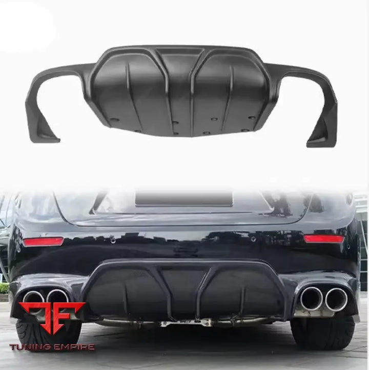 MASERATI GHIBLI CARBON FIBER REAR BUMPER DIFFUSER