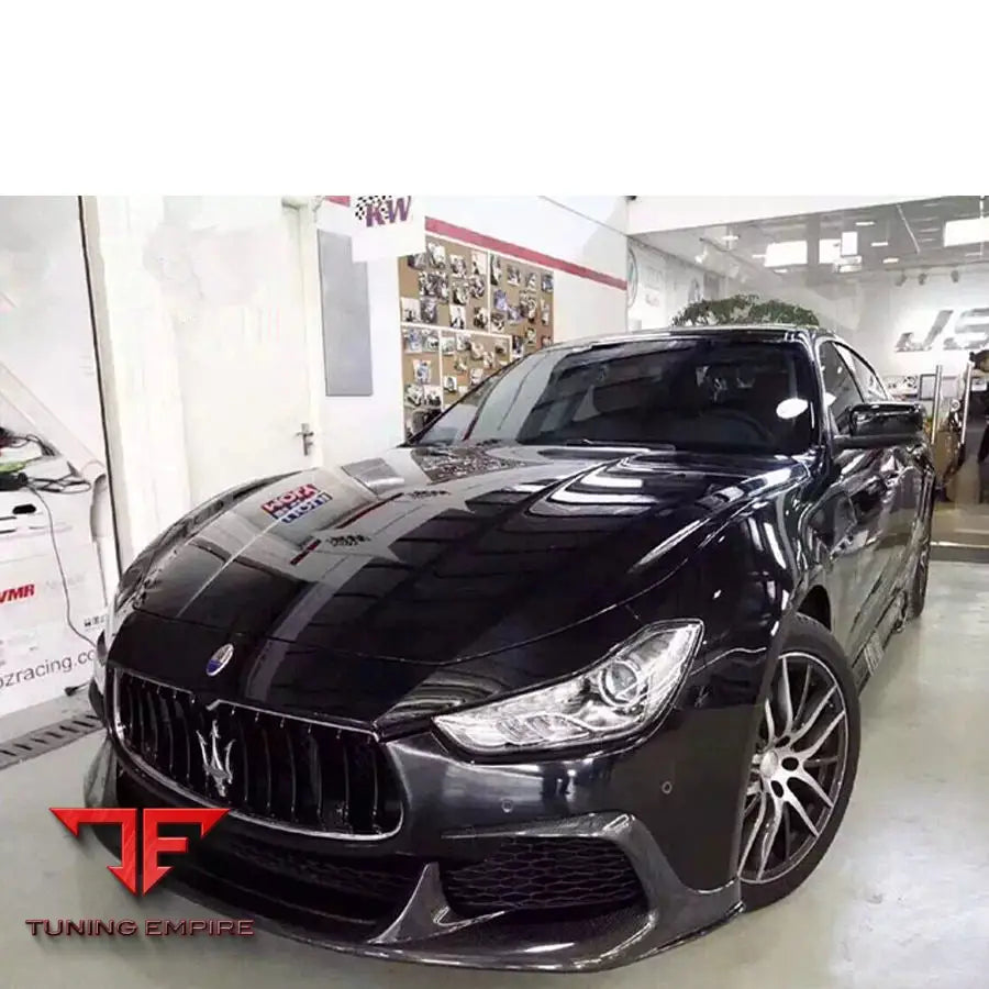 MASERATI GHIBLI CARBON HOOD 2013Y
