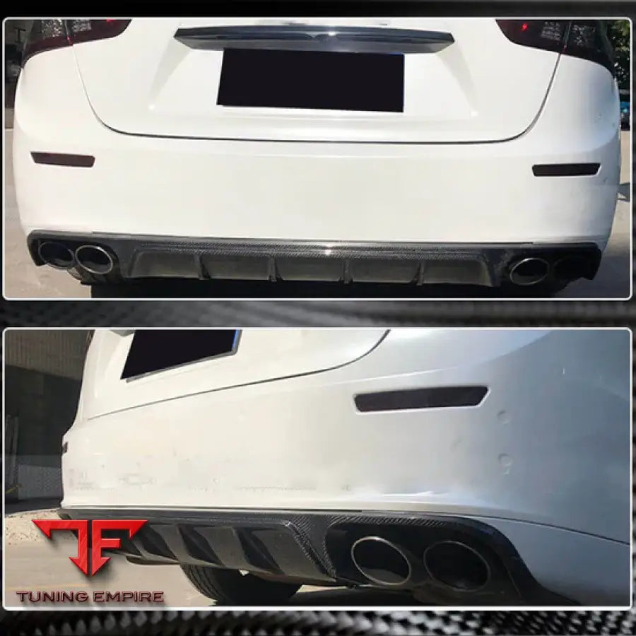 MASERATI GHIBLI S Q4 M157 PRE-FACELIFT CARBON FIBER PARTS