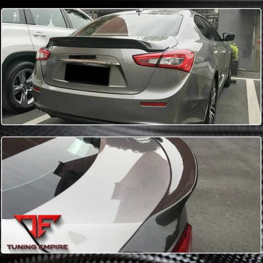 MASERATI GHIBLI SEDAN CARBON FIBER PARTS