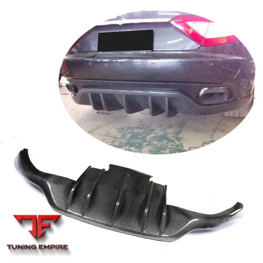 MASERATI GRANTURISMO CARBON FIBER PARTS