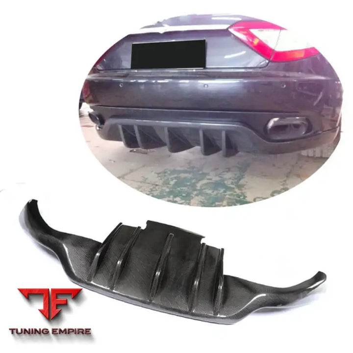 MASERATI GRANTURISMO CARBON FIBER PARTS