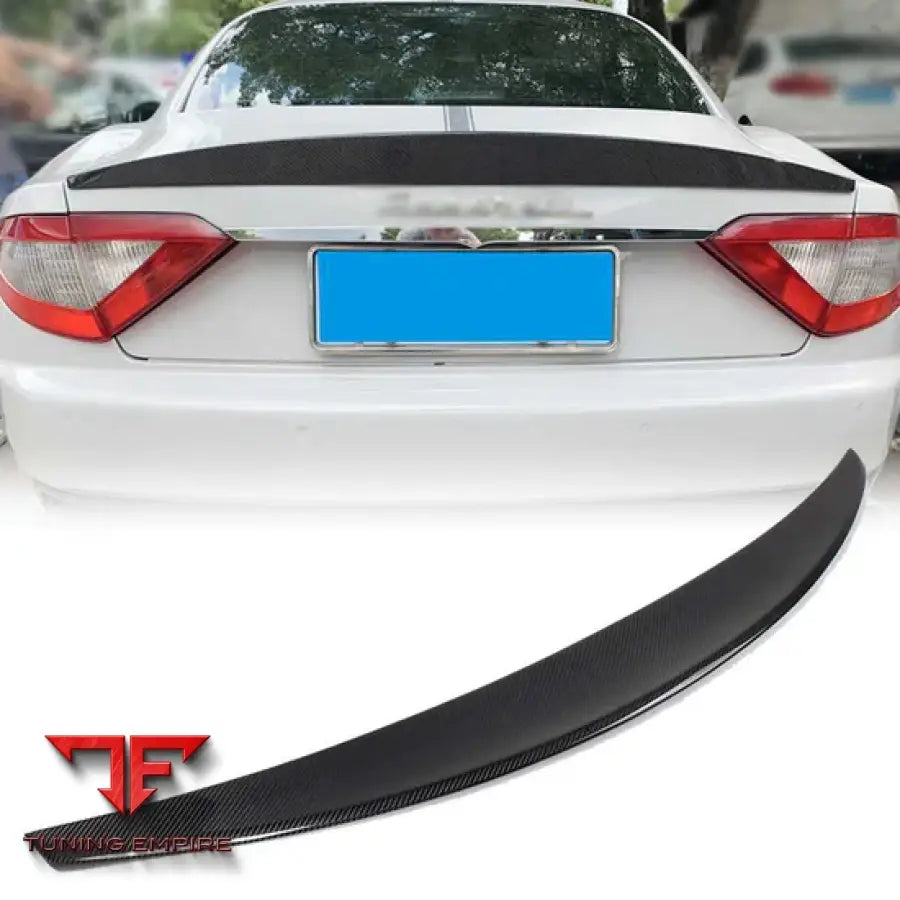MASERATI GRANTURISMO CONVERTIBLE CARBON FIBER REAR TRUNK SPOILER 2011-2013Y