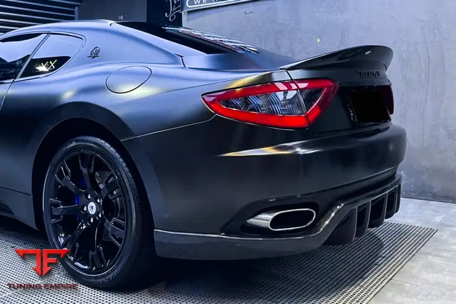 MASERATI GRANTURISMO MC STYLE CARBON FIBER REAR DIFFUSER