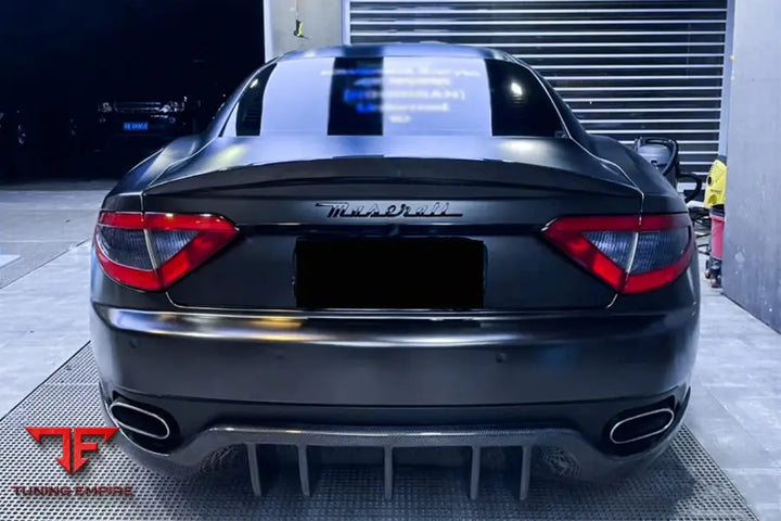 MASERATI GRANTURISMO MC STYLE CARBON FIBER REAR DIFFUSER