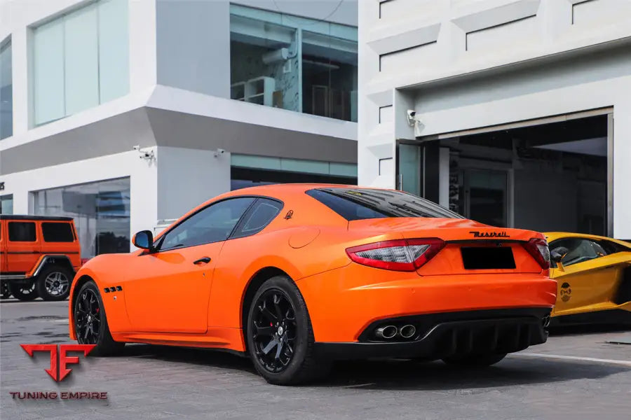 MASERATI GRANTURISMO MC STYLE CARBON FIBER REAR DIFFUSER