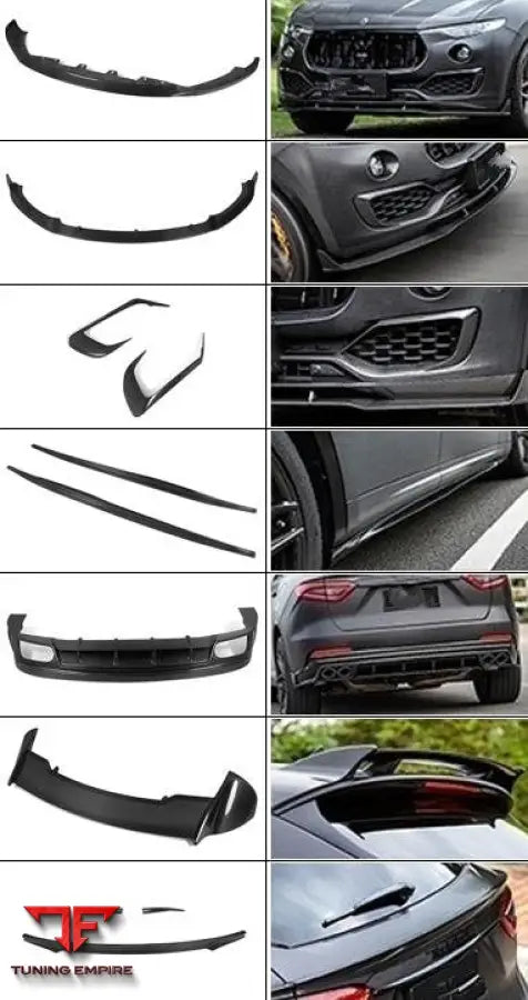 MASERATI LEVANTE CARBON FIBER PARTS