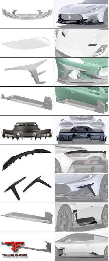 MASERATI MC20 CARBON RAZOR AERO KIT