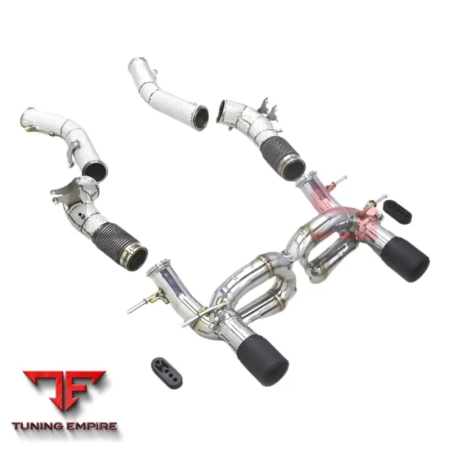 MASERATI MC20 3.0T DOWNPIPE RACE FULL CATBACK EXHAUST SYSTEM 2020-2024