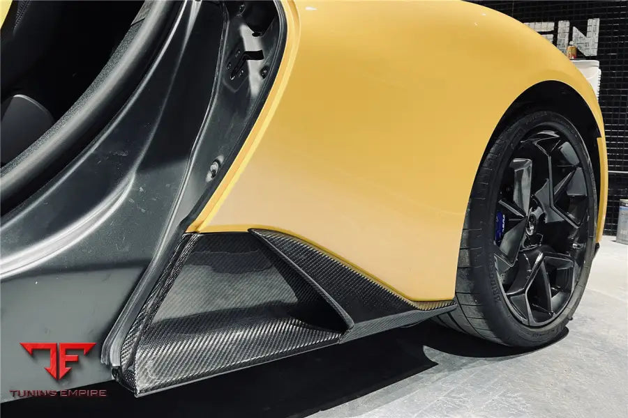MASERATI MC20 OE DRY CARBON FIBER SIDE SKIRTS