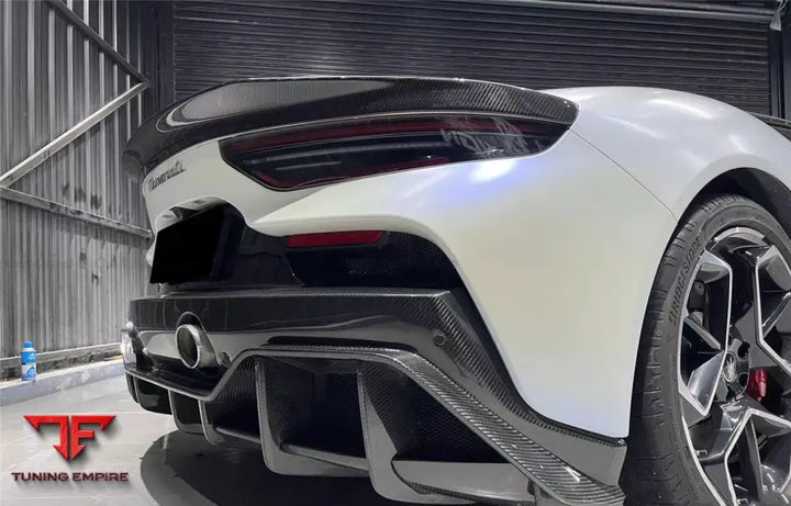MASERATI MC20 SVD STYLE DRY CARBON FIBER REAR DUCKTAIL SPOILER