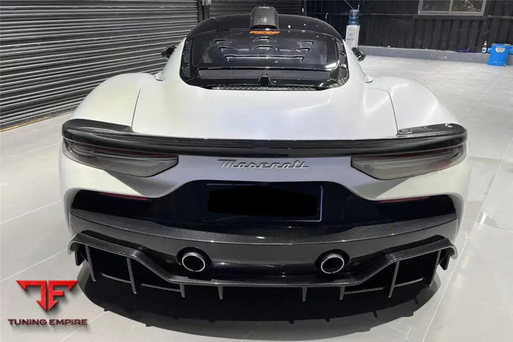 MASERATI MC20 SVD STYLE DRY CARBON FIBER REAR DUCKTAIL SPOILER