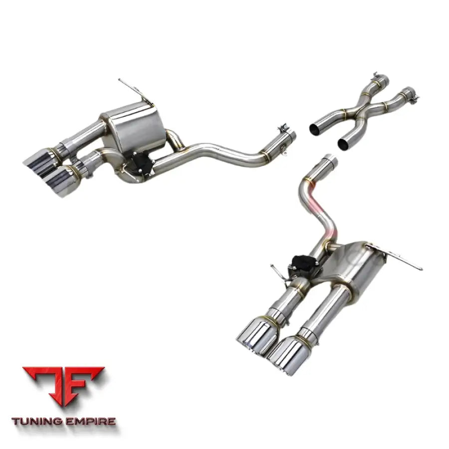 MASERATI QUATTROPORTE 4.2L X PIPES CATBACK EXHAUST SYSTEM 2004-2011