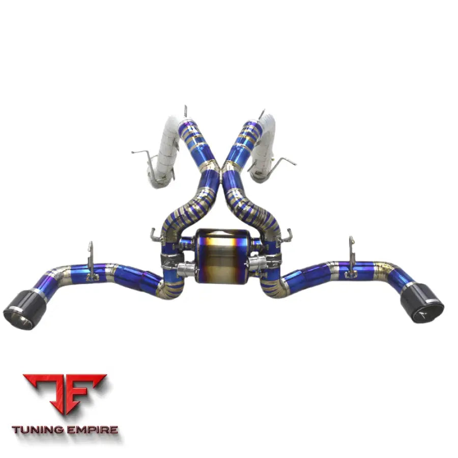 MCLAREN 540/540C 3.8 DOWNPIPE CATBACK EXHAUST 2015+