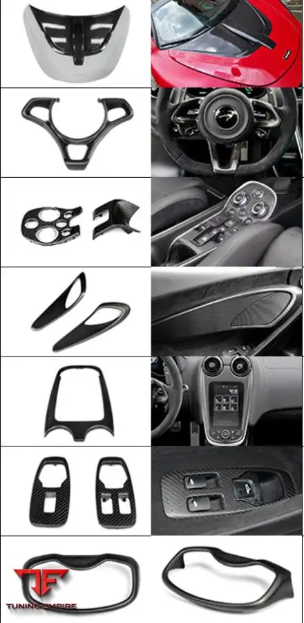 MCLAREN 540/570/600LT CARBON FIBER PARTS