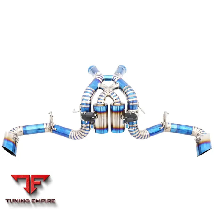 MCLAREN 540C 570C 570S 3.8T CATBACK EXHAUST SYSTEM