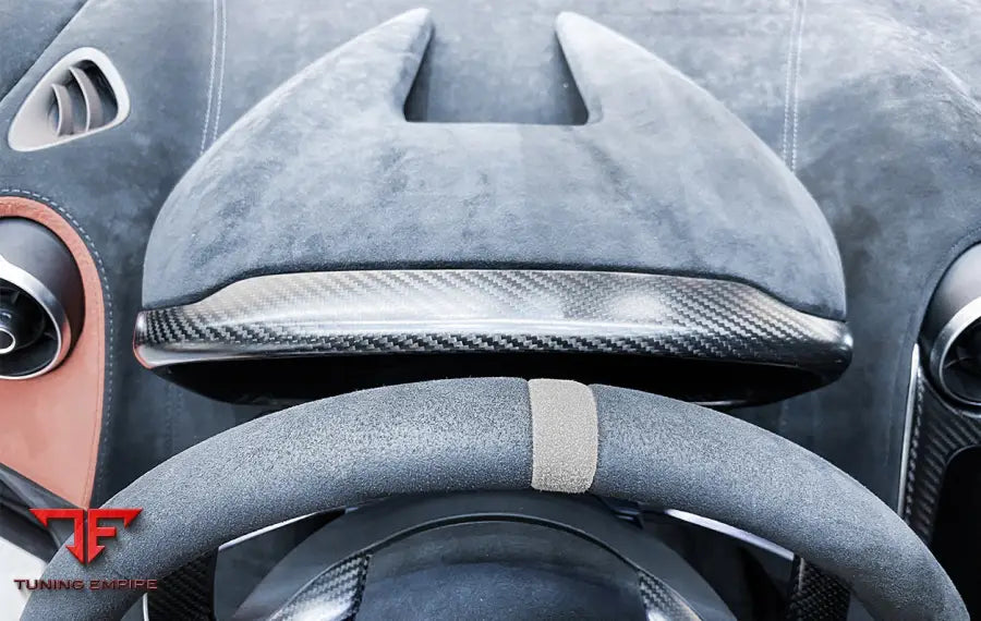 MCLAREN 540C/570S/570GT/600LT DRY CARBON FIBER INSTRUMENT SURROUND PANEL COVER BSD