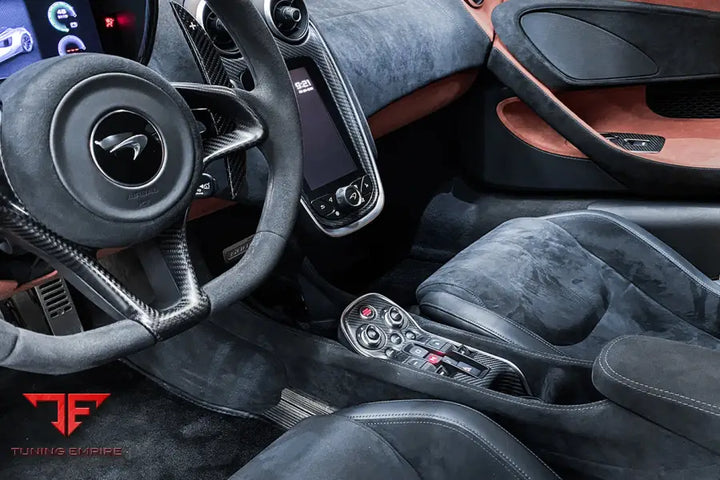 MCLAREN 540C/570S/570GT/600LT DRY CARBON FIBER INTERIORS (6PCS) BSD
