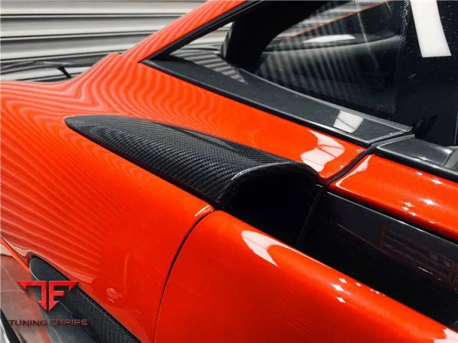 MCLAREN 540C/570S/570GT OEM STYLE CARBON FIBER AIR INTAKE FINS BSD