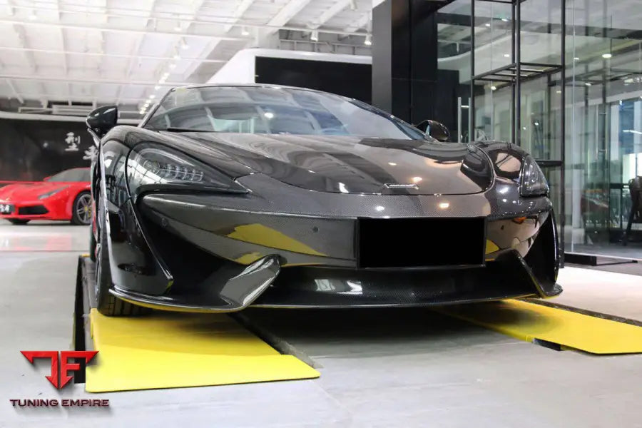 MCLAREN 540C/570S/570GT OEM STYLE CARBON FIBER FRONT LIP SIDE SPLITTER BSD