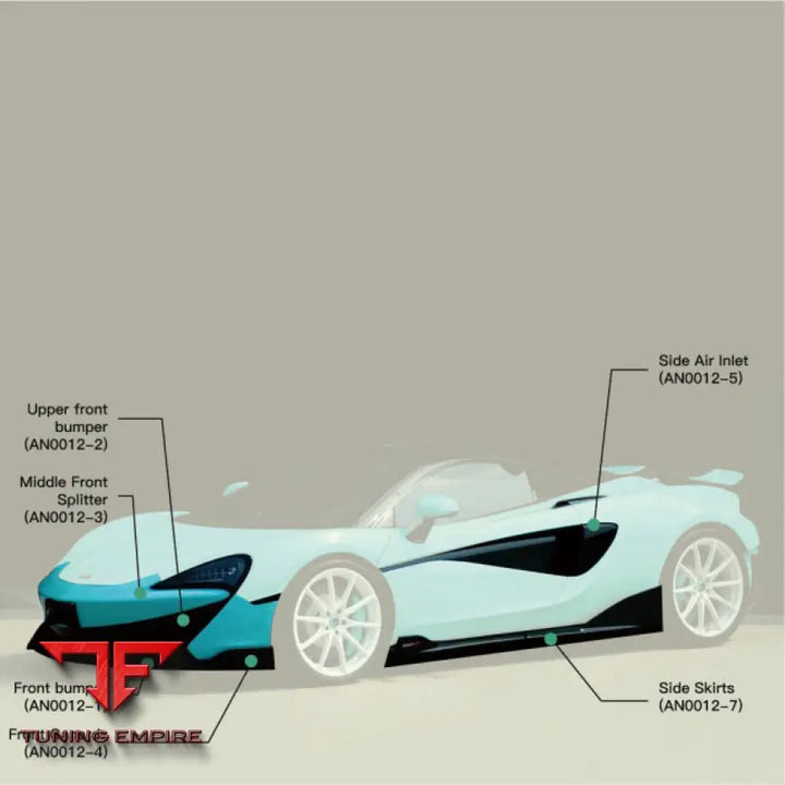 MCLAREN 540C/570S/570GT DYR CARBON FIBER PARTS
