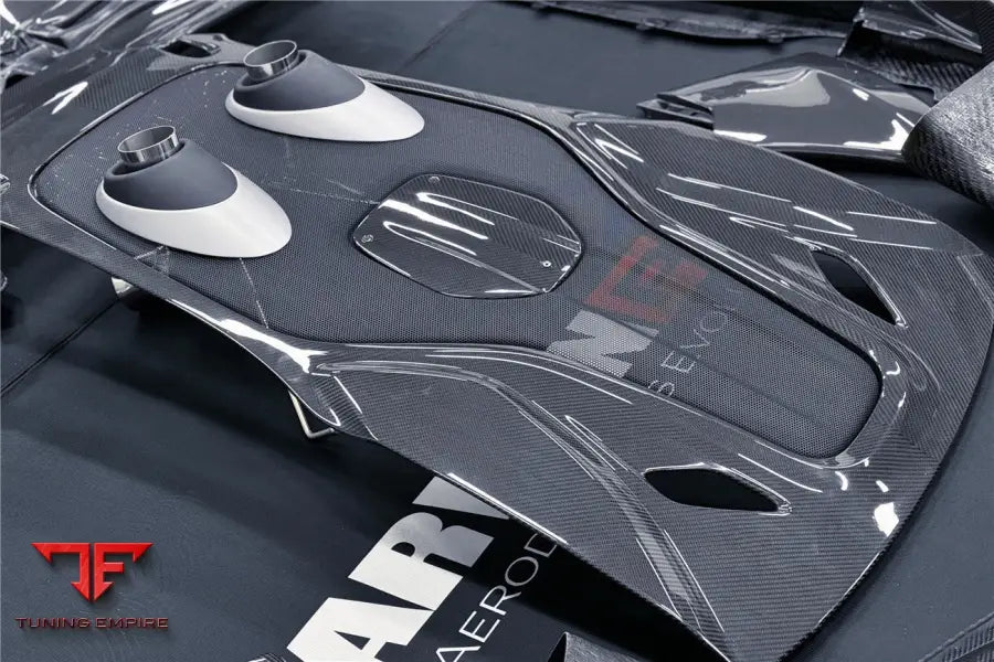 MCLAREN 540C & 570S BKSS STYLE REAR BUMPER AND WING AND ENGINE TRUNK AND EXHAUST BSD