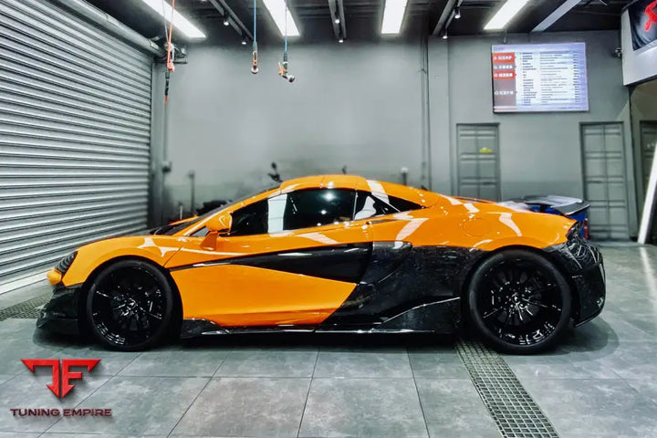 MCLAREN 600LT 540C/570S CARBON FIBER SIDE SKIRTS UNDER BOARD BSD