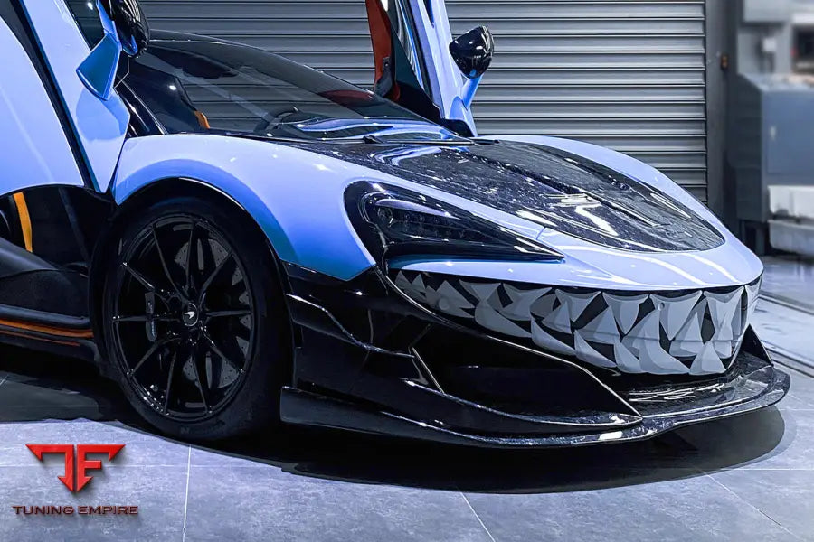 MCLAREN 600LT & 570S BKSS STYLE CARBON FIBER FRONT LIP BSD