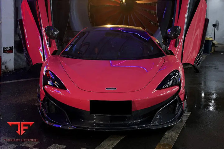 MCLAREN 600LT & 570S BKSS STYLE CARBON FIBER FRONT LIP BSD