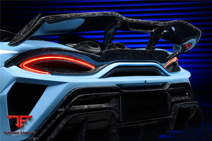 MCLAREN 600LT BKSS STYLE CARBON FIBER TRUNK SPOILER BSD