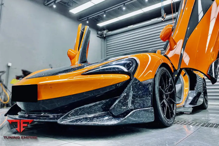 MCLAREN 600LT CARBON FIBER FRONT BUMPER LIP BSD