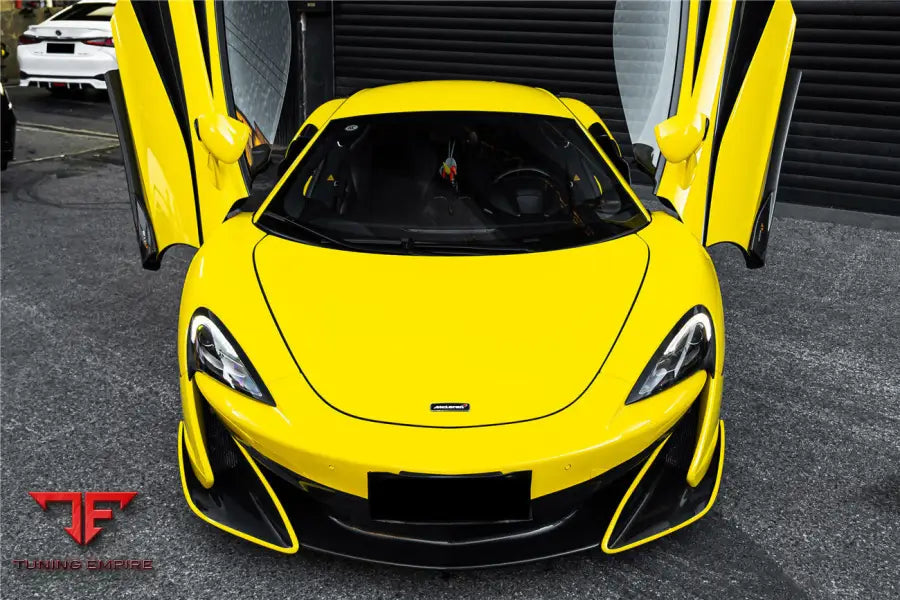 MCLAREN 600LT CARBON FIBER FRONT BUMPER SIDE SPLITTER BSD