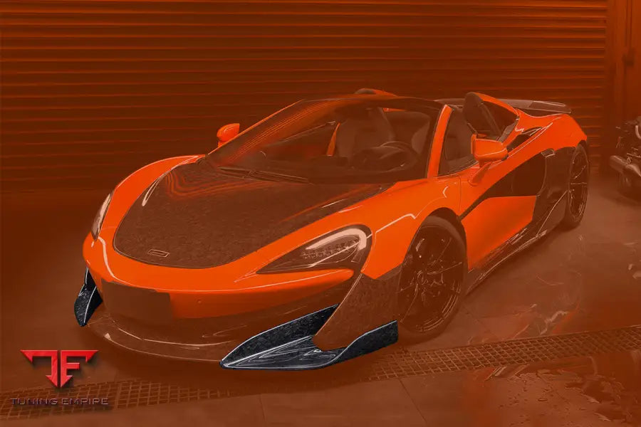 MCLAREN 600LT CARBON FIBER FRONT LIP SIDE SPLITTER BSD